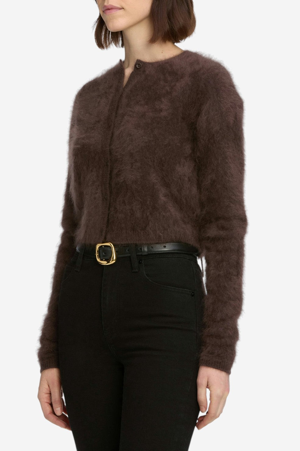 The Teddy Cardi - Coffee