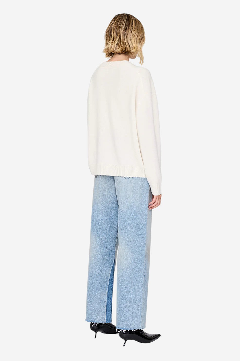 Lee Crew Sweater - Cream