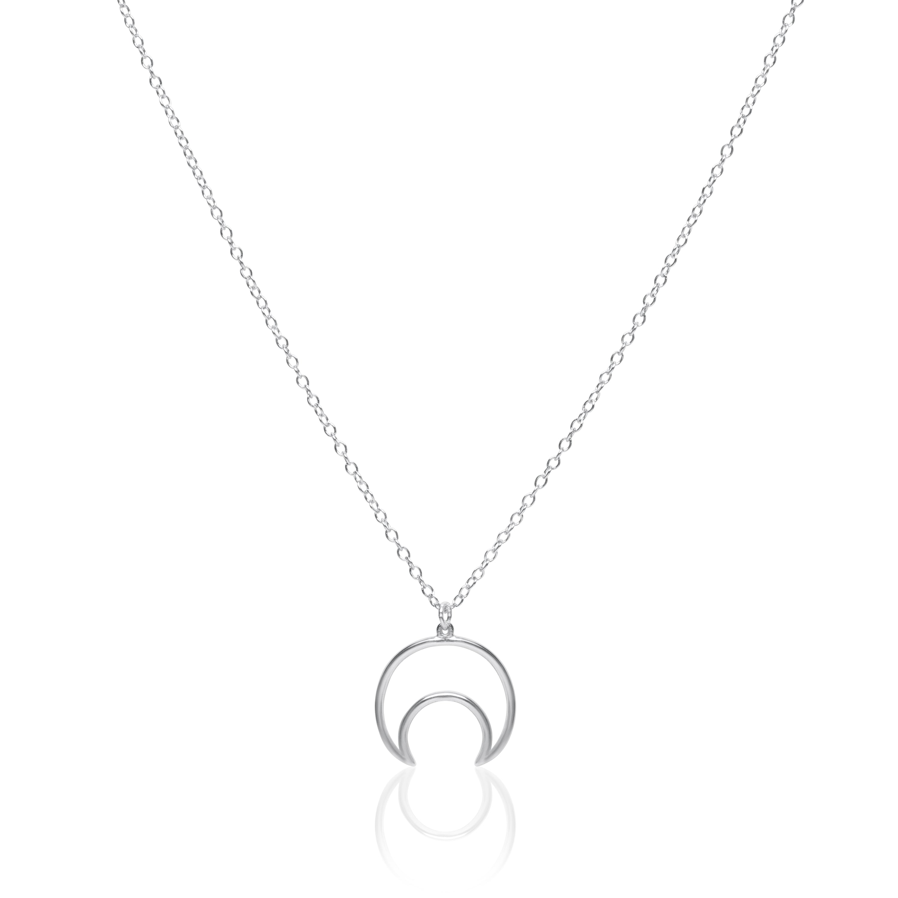 Lunar Lust Silver Necklace