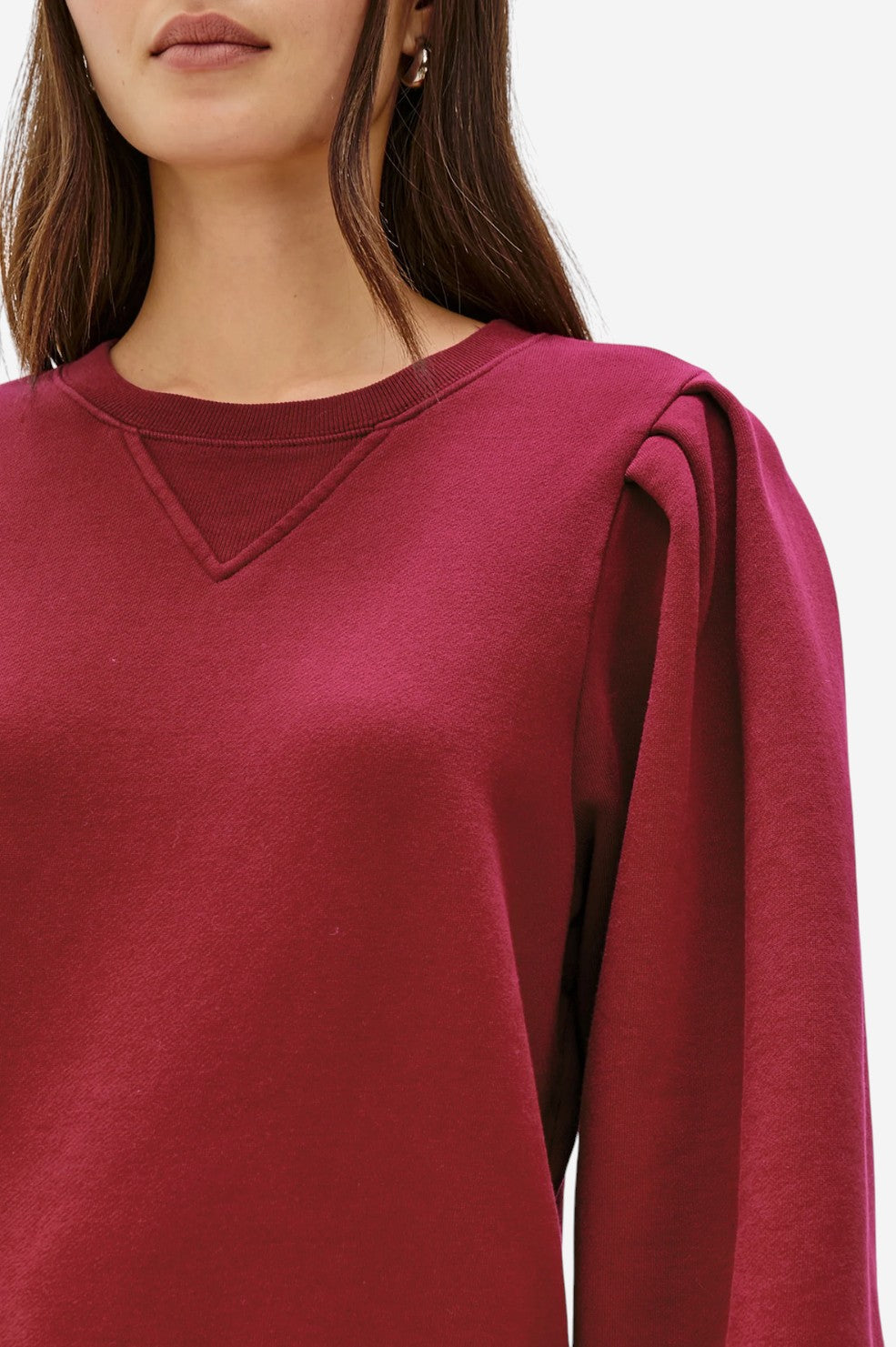 Tiffany Sweatshirt - Merlot