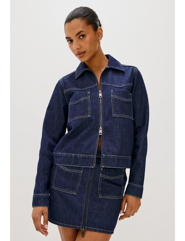 Trabuco Jacket, Deep Indigo