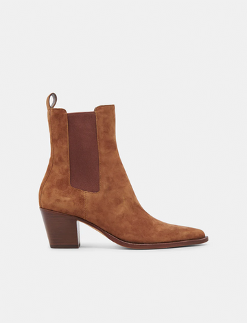 Shadie H20 Bootie, Brown Suede