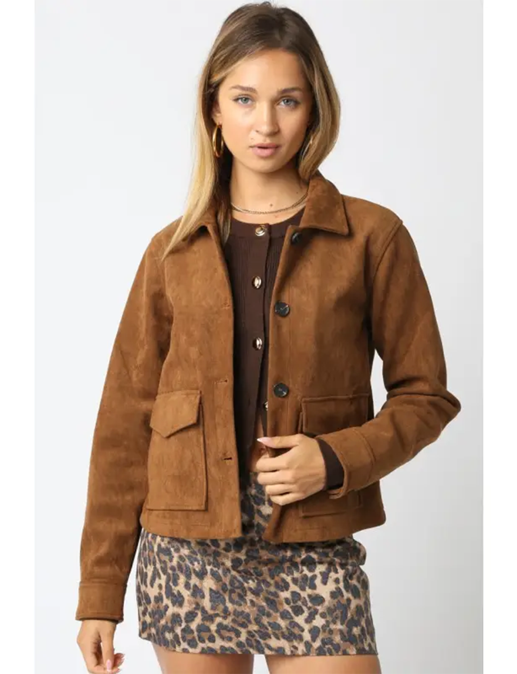 Salma Jacket, Camel