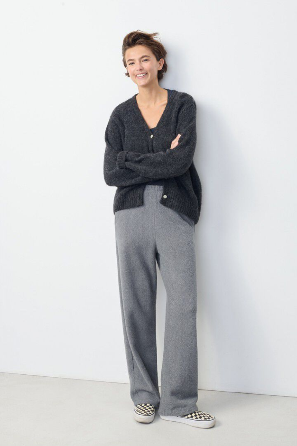 East Cardigan - Charcoal