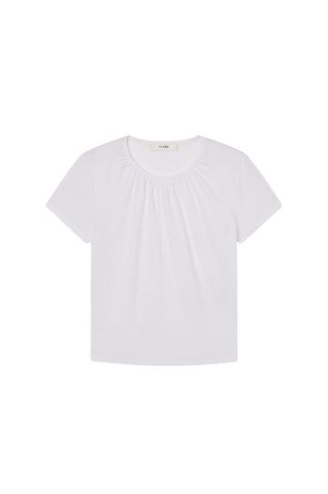 The Gathered Tee - White
