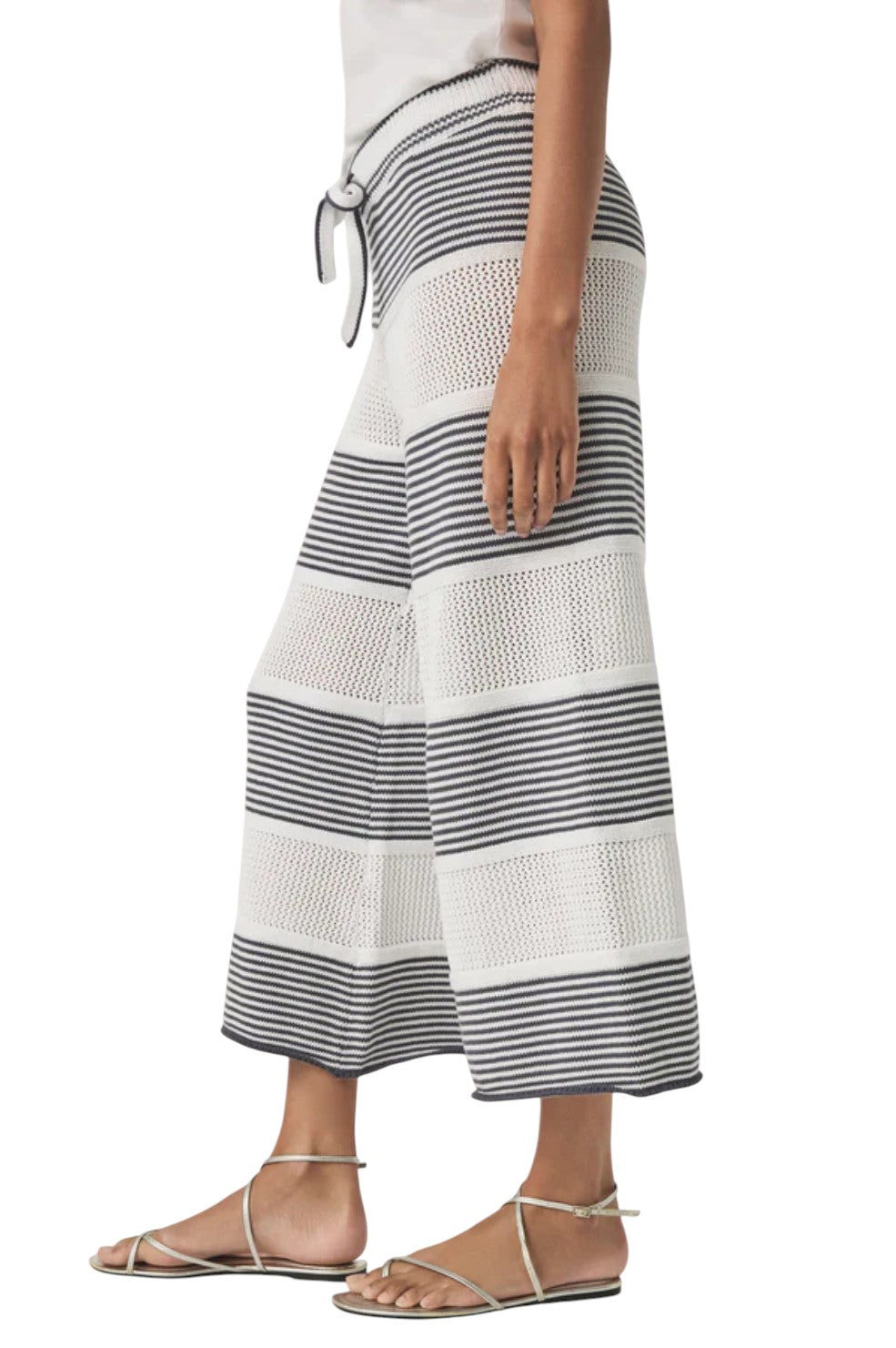 Ronnie Sweater Pant - Ink Stripe