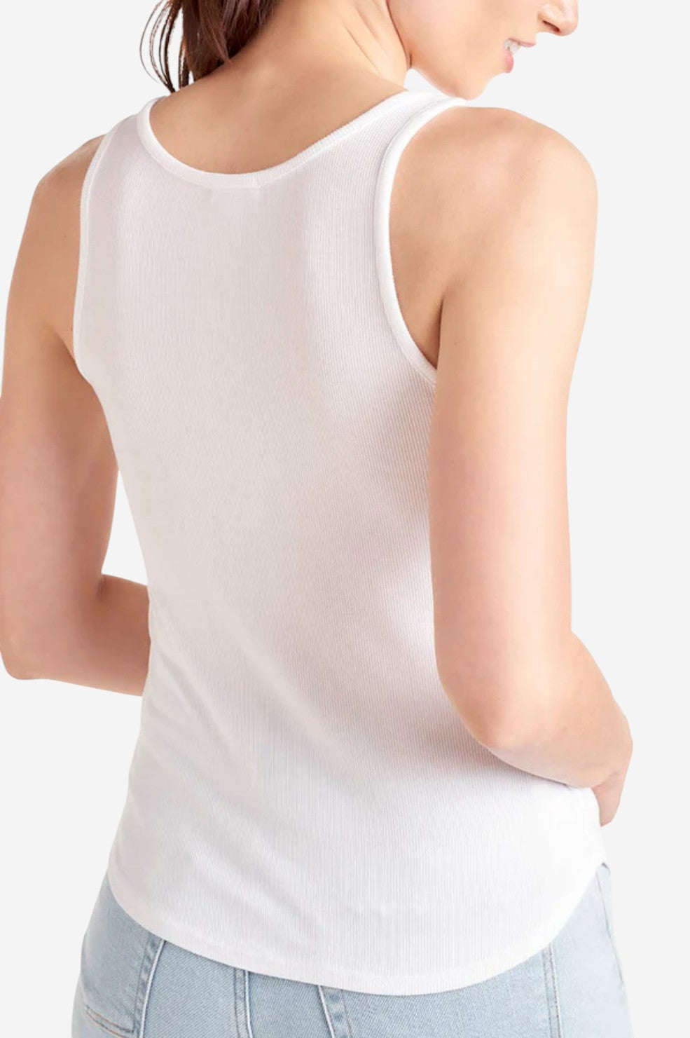 Zuma Rib Tank - White