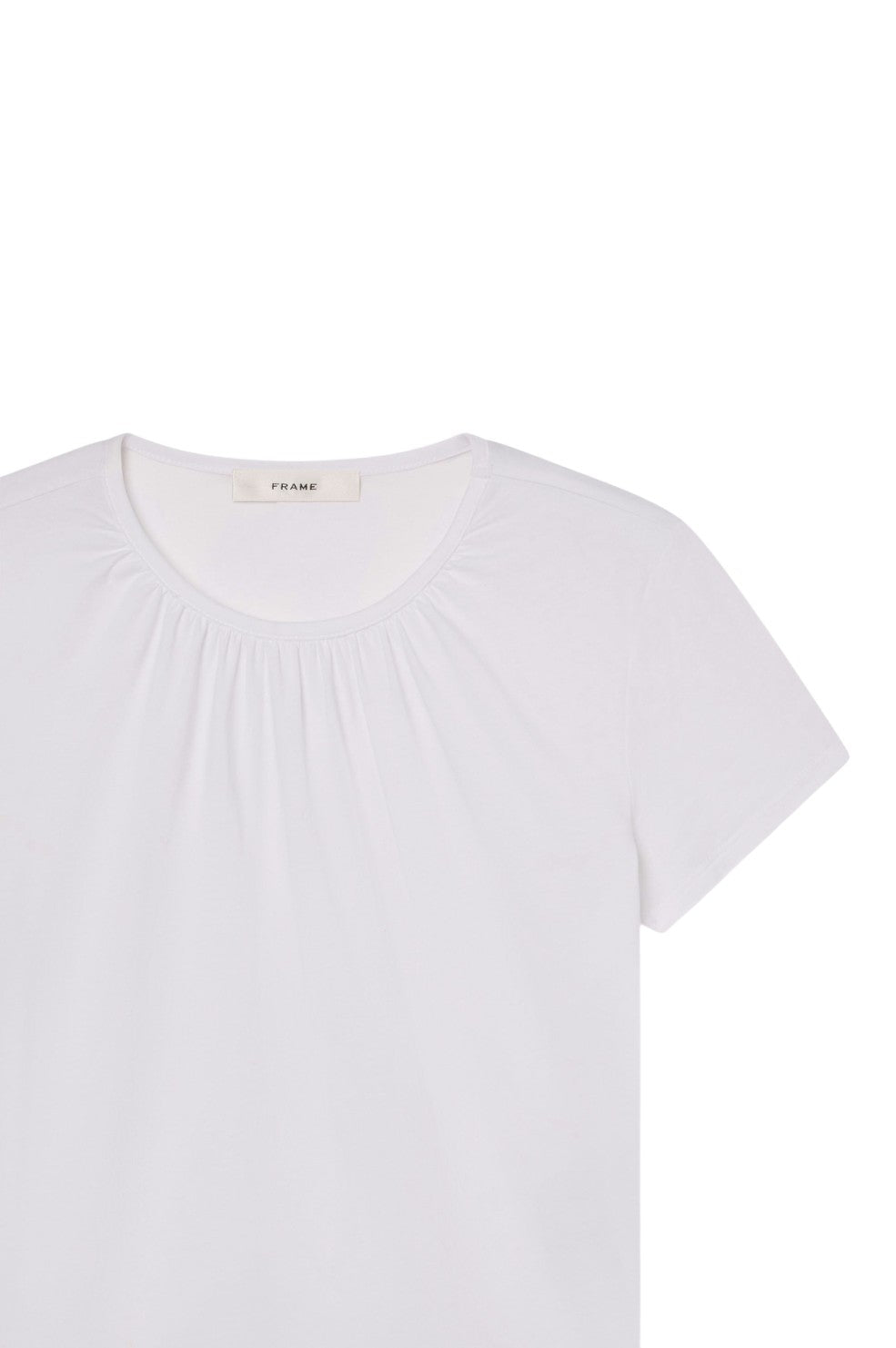 The Gathered Tee - White