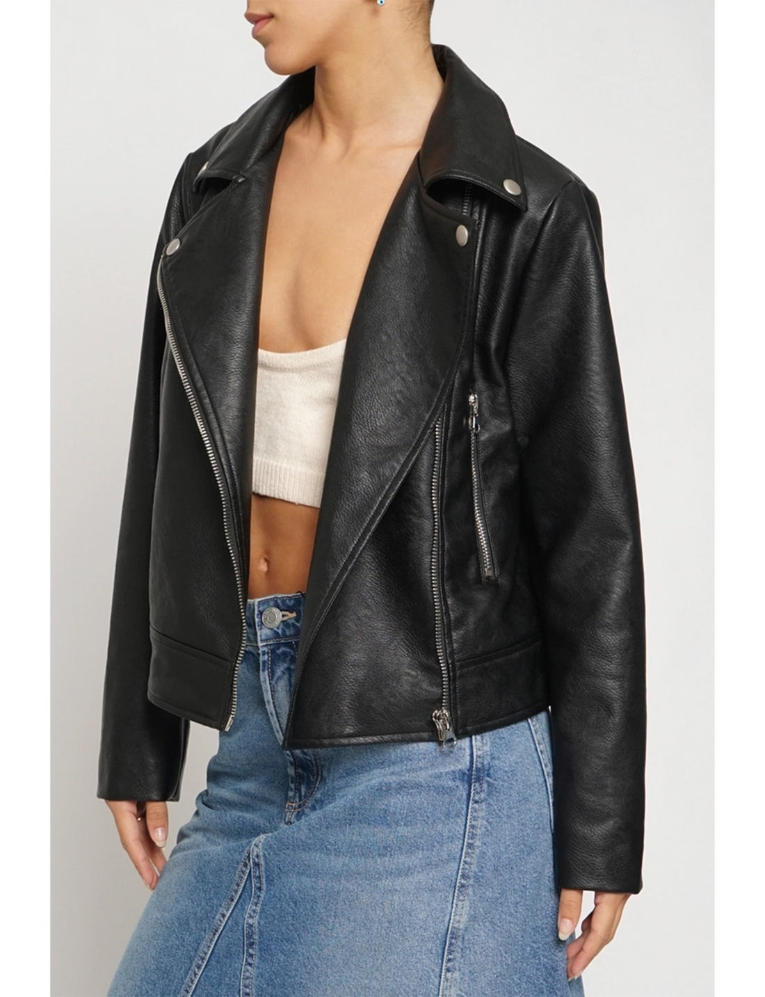 Moto Jacket, Black