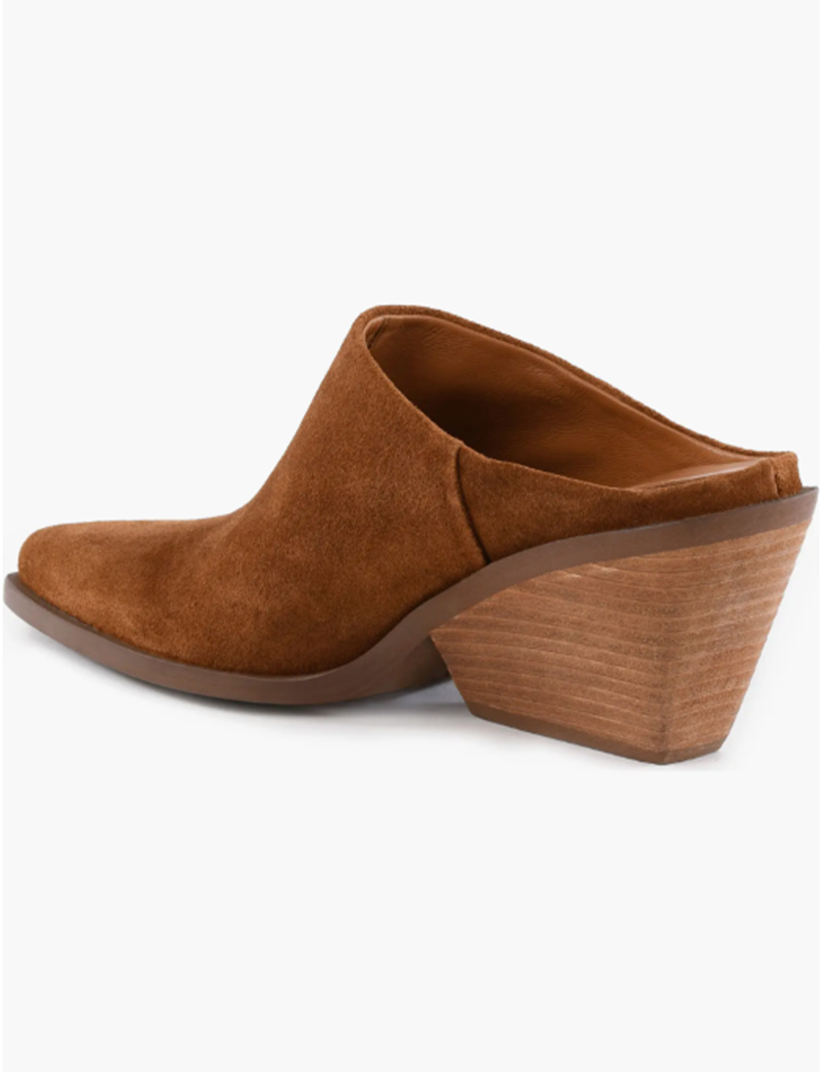 Morning Joe Mule Boot, Brown Suede