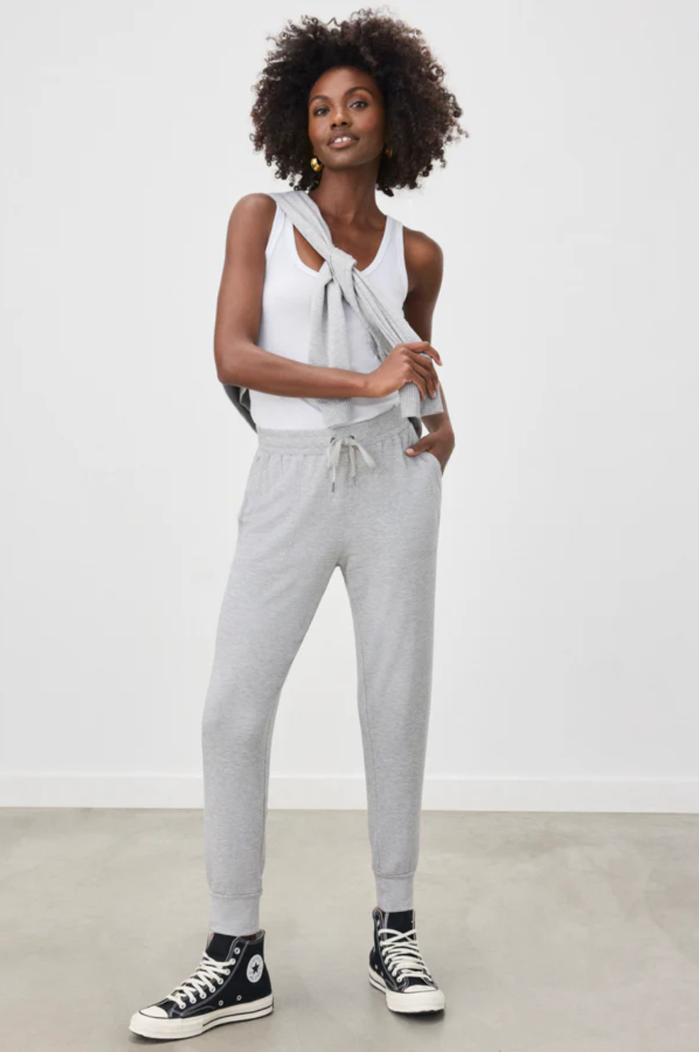 Super Soft Jogger - Heather Grey