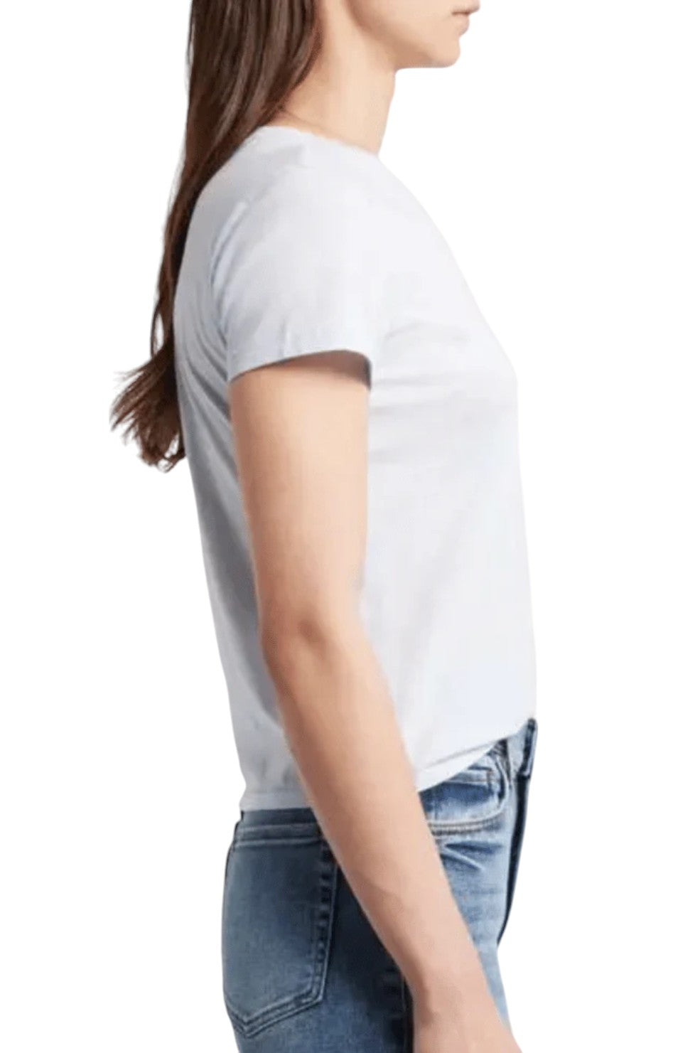 The Linen Baby Tee - Light Chambray