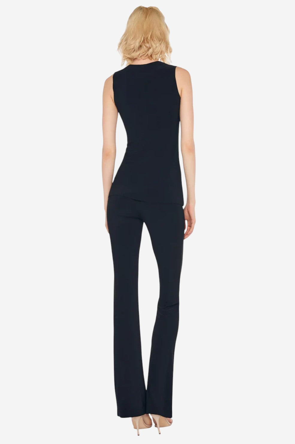 Sleeveless Swing Top - Black