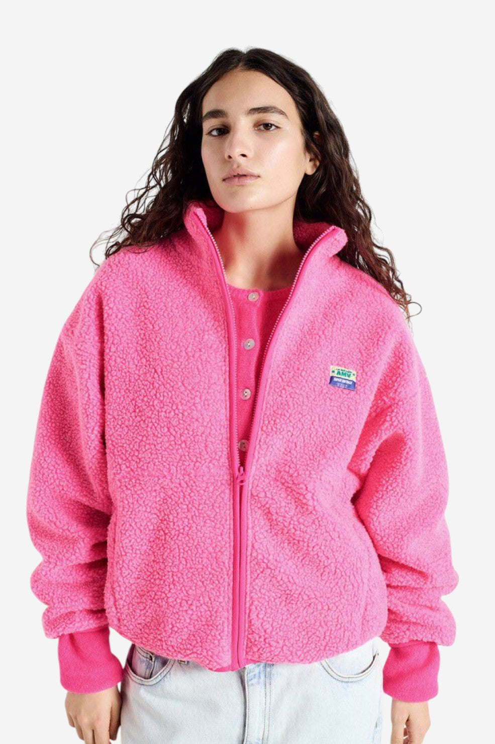 Hoktown Jacket - Acid Pink