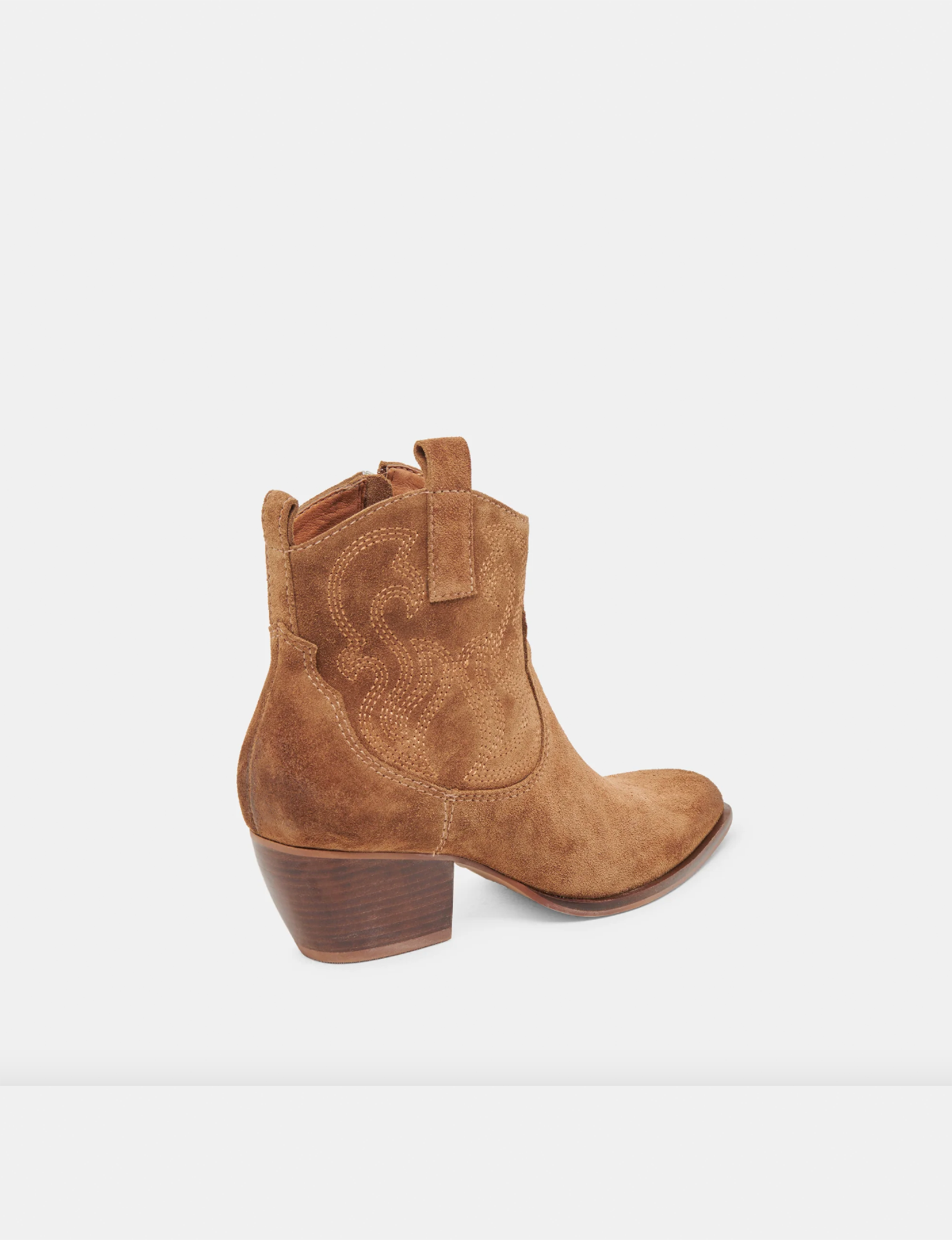 Shania Boot, Brown Suede