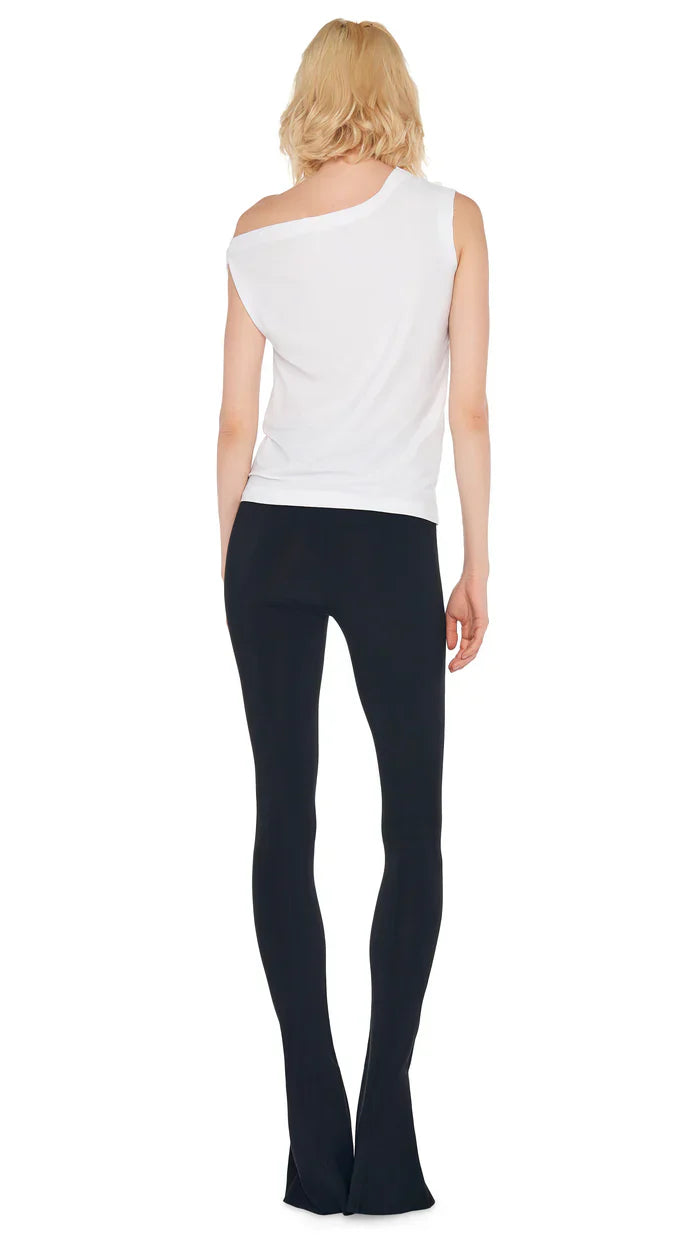 Drop Shoulder Top - Snow White