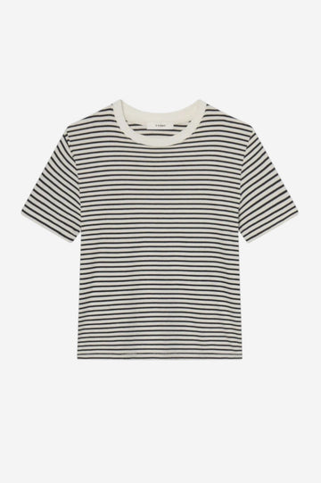 The Baby Tee - Navy Multi