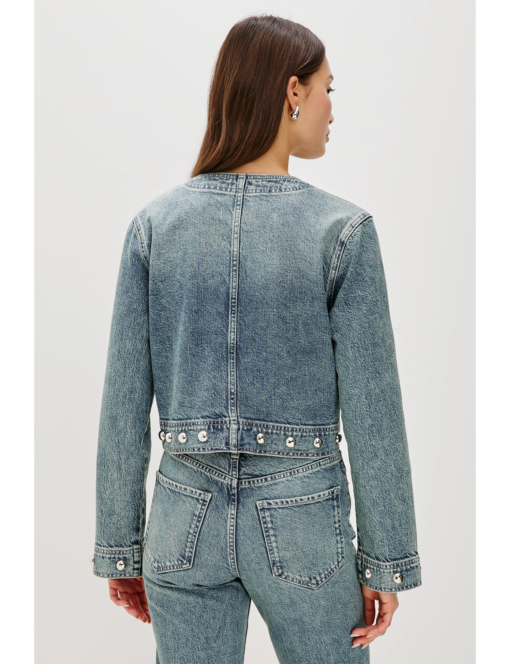 Capistrano Studded Jacket, Desert Sky