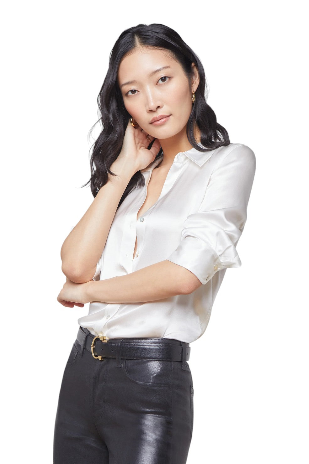 Dani Silk Blouse - Ivory