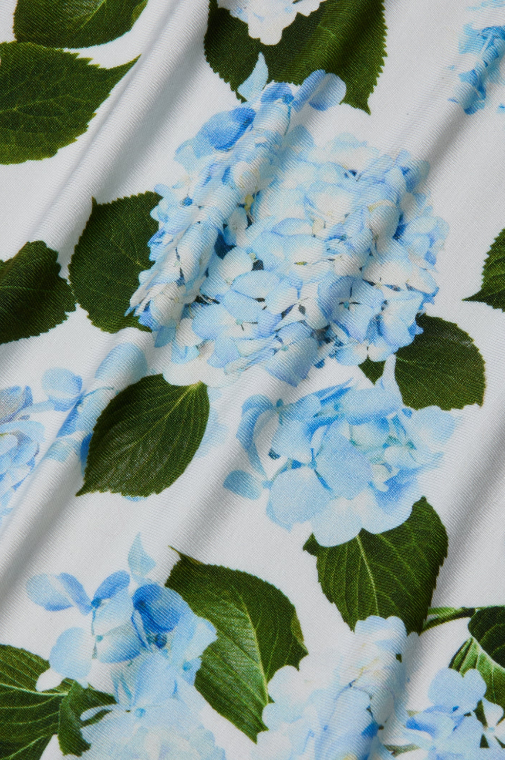 Ressi Tee - Ivory/Light Blue Hydrangea