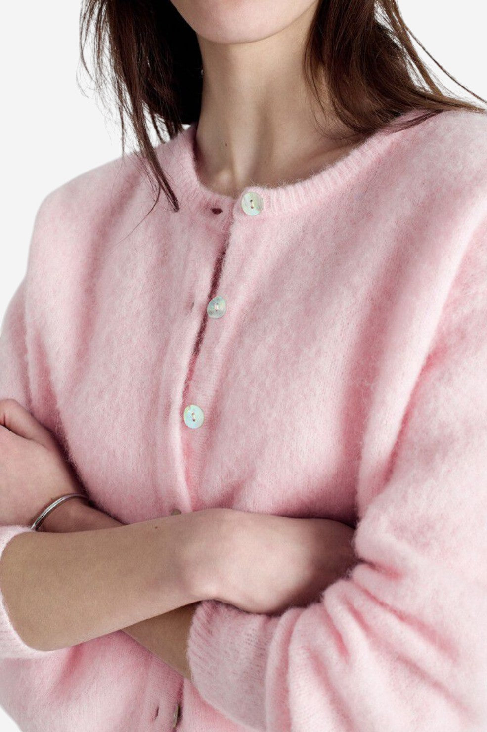 Vitow Cardigan - Sugared Almond