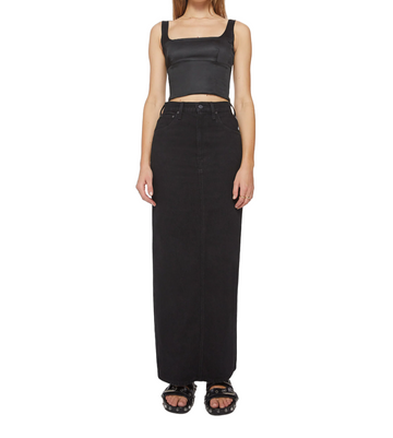 The Candy Stick Skirt - Licorice