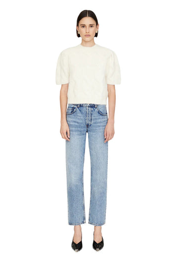 Brittany Sweater - Ivory Cable Stitch