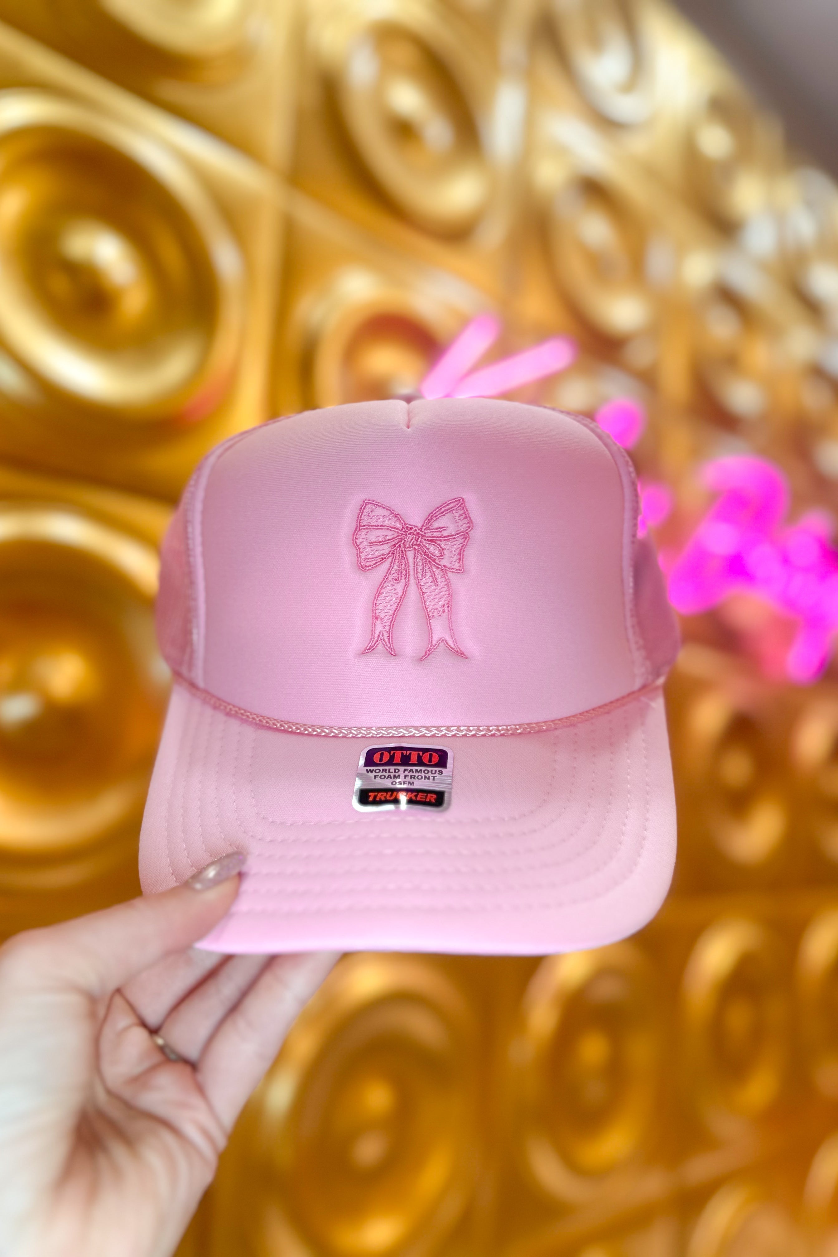 Coquette Bow Trucker Hat