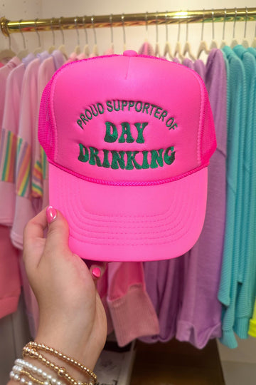 Proud Supporter of Day Drinking Trucker Hat