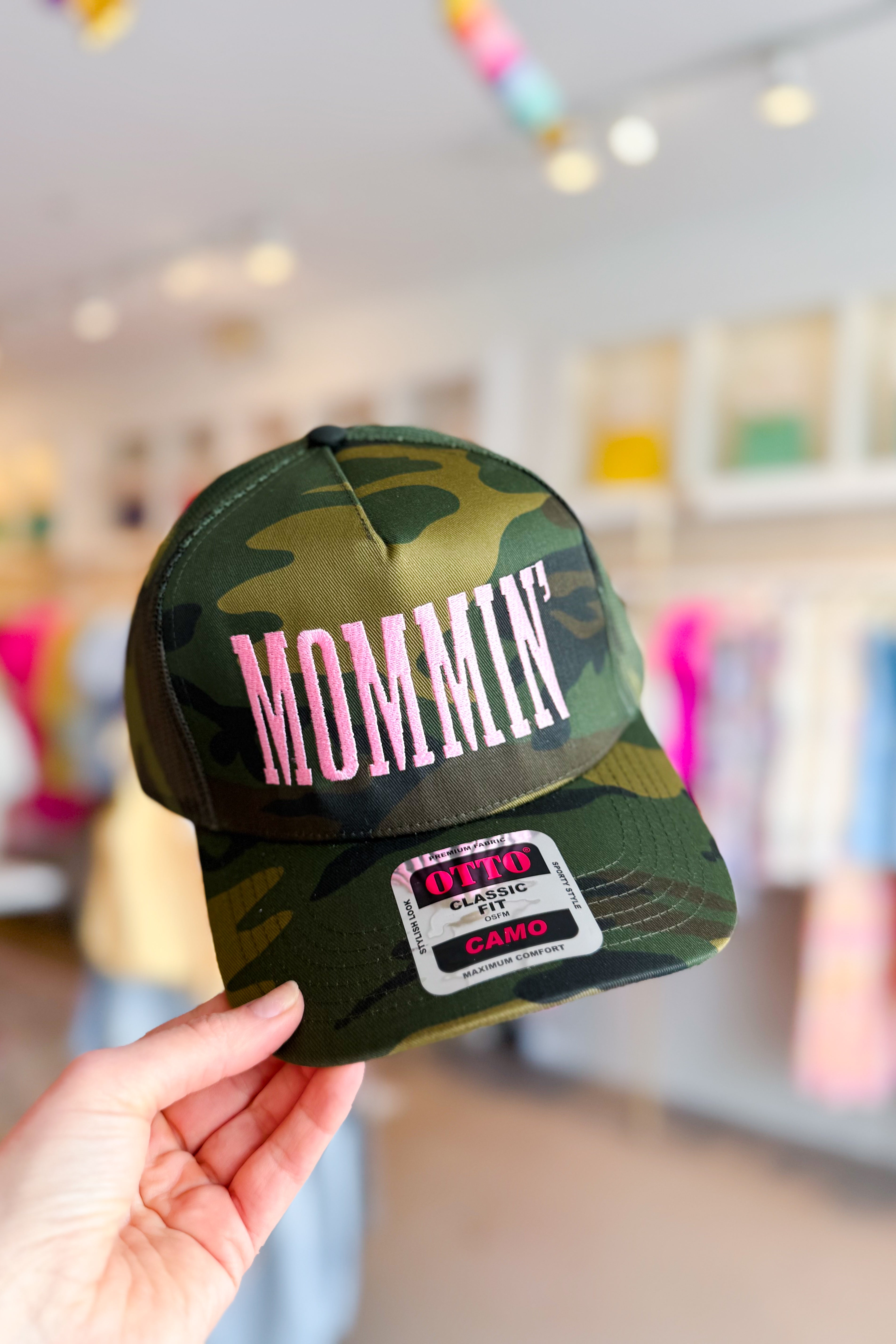 Mommin' Camo Trucker Hat