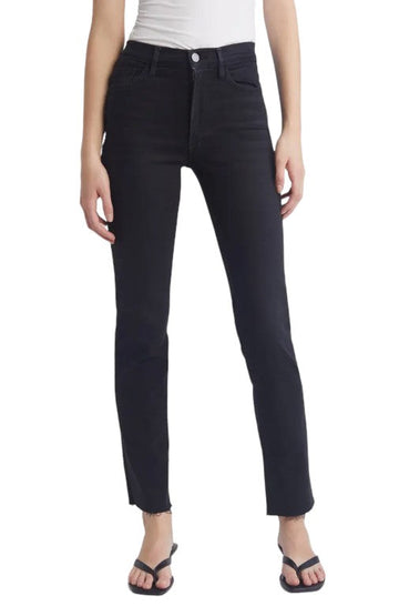 Le High Raw Hem Straight - Blackthorn