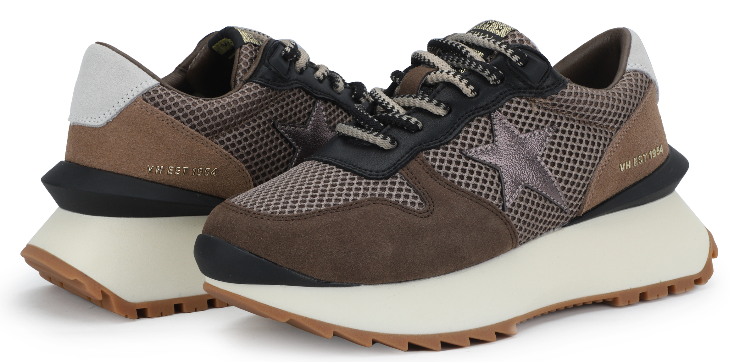 Brown Major Platform Vintage Havana Sneakers