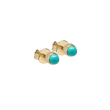 Turquoise Skies Stud Earrings