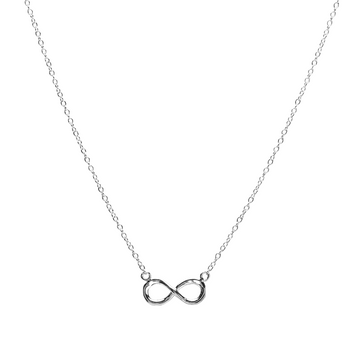 To Infinity and Beyond Silver Necklace