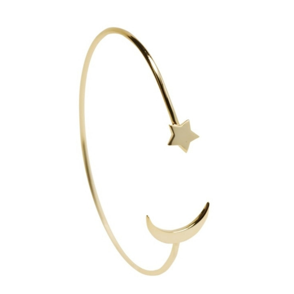 Star and Crescent Bangle